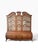 1970s Monumental Mastercraft Burl Wood & Brass Lattice China Cabinet Vitrine For Sale In Miami - Image 6 of 11