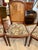 1970s 1970s French Louis XVI Walnut Cane Back Dining Chairs Set of 6 For Sale - Image 5 of 12