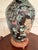 1980s Vintage Chinoiserie Leopard & Botanical Ceramic Table Lamp For Sale - Image 5 of 9