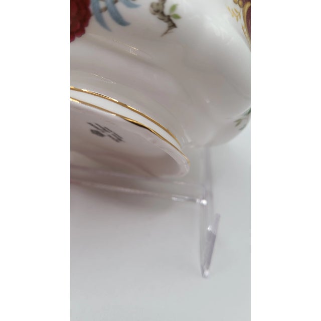 Art Nouveau Style Royal Albert Chatelaine Creamer & Open Sugar Bowl Set- 2 Pieces For Sale - Image 10 of 11