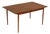 Mid Century Modern Walnut Expandable Dining Table For Sale