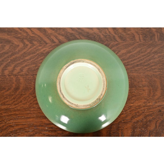 Rookwood Pottery Arts & Crafts Glazed Ceramic Art Pottery Bowl, 1927 For Sale In South Bend - Image 6 of 9