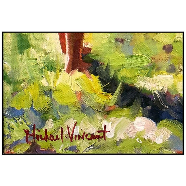 Modern Mid 20th Century Afternoon Promenade, Michael Vincent For Sale - Image 3 of 4
