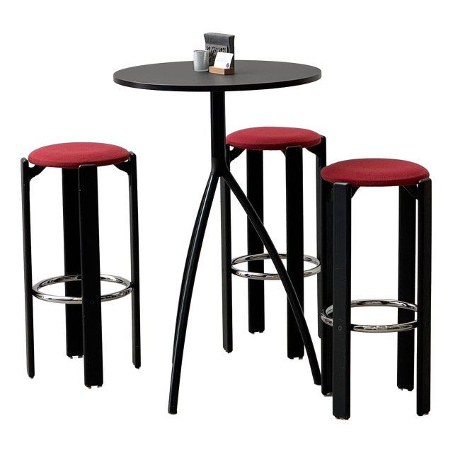 Vintage Bar Stool by Bruno Rey for Dietiker, Switzerland, 1970s For Sale