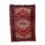 1920s, Antique Persian Hamadan Rug, Floral Medallion, 3 X 5 For Sale