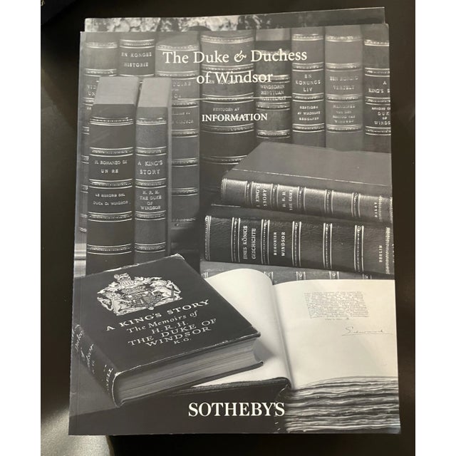 Photography 1990s Sotheby’s “Duke & Duchess of Windsor” Auction Catalogue Box Set For Sale - Image 7 of 12
