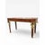 Wood Vintage Maitland-Smith Neoclassical Tooled Leather & Brass Figural Writing Desk For Sale - Image 7 of 15