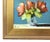 Impressionist abstract bouquet of colorful flowers in a vase, oil painting on stretched artist canvas. The talented artist...
