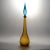 Vintage Italian Amber and Blue Glass Genie Bottle, 1950s For Sale - Image 4 of 9