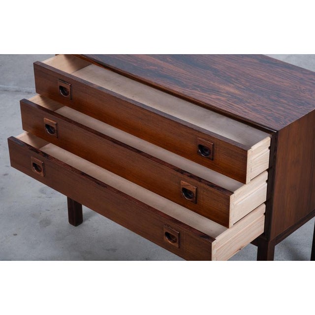 Danish Mid-Century Rosewood Chest of Drawers, 1960s For Sale - Image 6 of 11