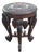 Antique Anglo-Indian Hand-Carved Elephant Side Table With Bone Inlay For Sale