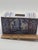 1990s Vintage MCM Delft Williamsburg Blue Flower Frog Vase For Sale - Image 5 of 6