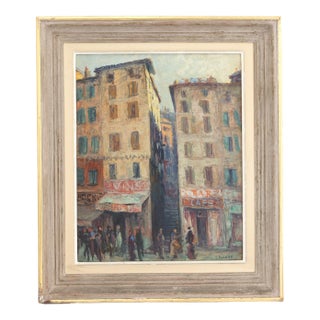 Signed Pierre Forest French 'Paris' Painting For Sale