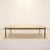 Mid-Century Travertine and Chrome Coffee Table attributed to Metaform, 1960s, in Very Good conditions. Designed 1970 to 1979