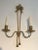 1950s 1950s French Louis XVI Style Bronze Wall Lights with Ribbons - A Pair, Unwired For Sale - Image 5 of 13