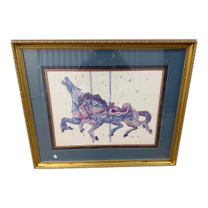 1984 Carousel Horses by Tim Boatright Artist Signed&numbered 15/500