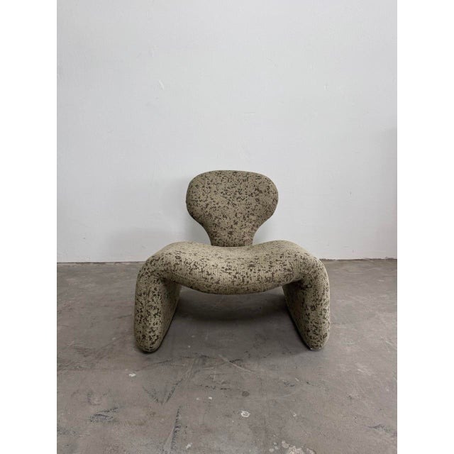 Djinn Chair and Ottoman Set by Olivier Mourgue for Airborne, 1970s, Set of 2 For Sale - Image 17 of 18