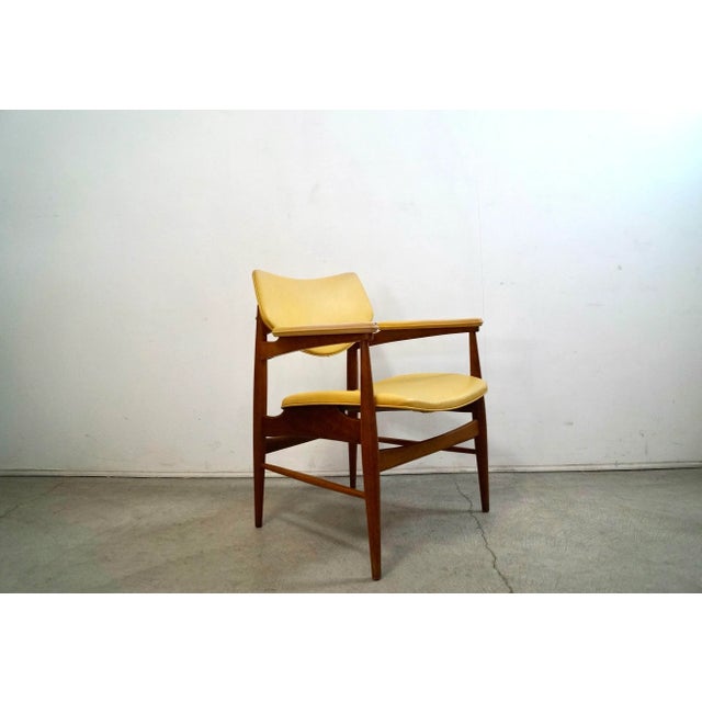 Thonet 1950’s Mid-Century Modern Walnut Armchair by Thonet For Sale - Image 4 of 12
