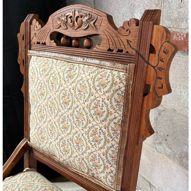 Victorian Chair to Live Life! For Sale - Image 4 of 9