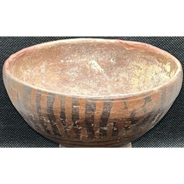 Authentic 1000-Year-Old Pre-Columbian Narino Pottery Compotera Colombia Ecuador Antiquity For Sale - Image 13 of 14