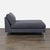 CB2 Cb2 Modern Dark Gray Chaise Lounge Sofa For Sale - Image 4 of 7