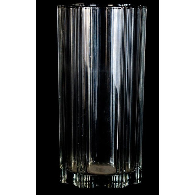 Flower Glass Vase, Italy, 1970s For Sale - Image 3 of 4