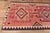 1970s Vintage Handmade Wool Cotton Pink Runner Rug For Sale In San Francisco - Image 6 of 11