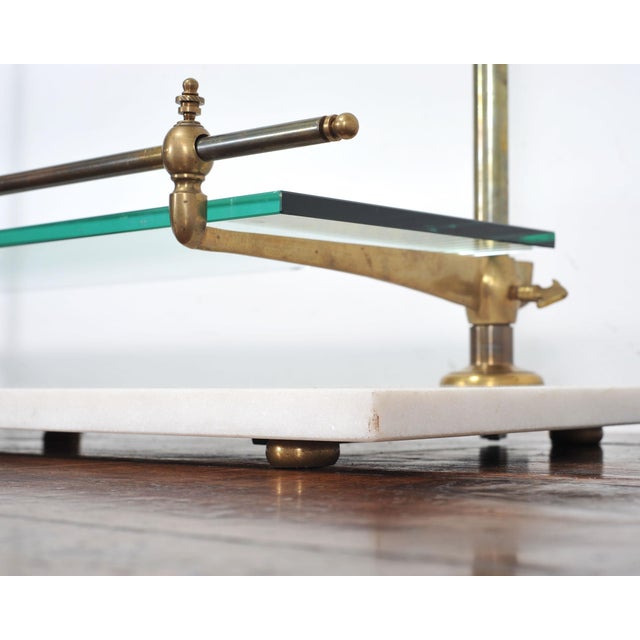 French Bronze Marble Patisserie Pastry Shelf Display Stand For Sale - Image 17 of 18