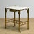 Small Brass Table with Marble Top, 1910s For Sale - Image 16 of 17