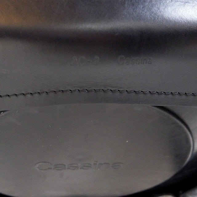 Metal Vintage Cab 413 Chairs by Mario Bellini for Cassina, 1970s, Set of 4 For Sale - Image 7 of 16