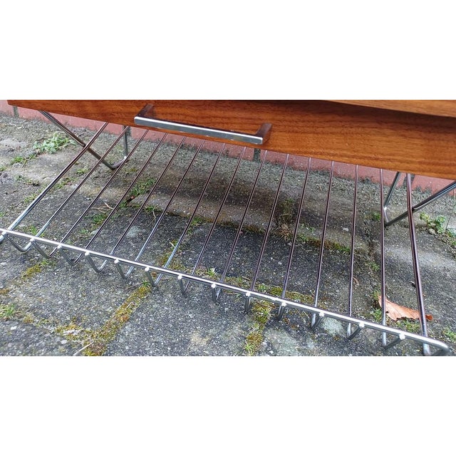 Shelf & Newspaper Stand in the style of String, 1970s For Sale - Image 15 of 18