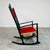 Mid-Century Modern Black Lacquered Hans J. Wegner J16 Rocking Chair or Rocker for FDB Mobler 1963 For Sale - Image 3 of 10
