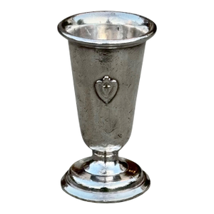 1950s Silver Bud Vase Conrad Hilton Hotel