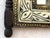 Handcrafted Moorish Wall Mirror | Black & Ivory Decorative Accent For Sale - Image 6 of 7