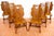Wood Vintage Belgian Dining Chairs in Oak, 1960s, Set of 6 For Sale - Image 7 of 18