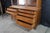 Mid Century Modern Boho Chic Mahogany Buffet & Hutch Bookcase Display Cabinet For Sale - Image 15 of 16