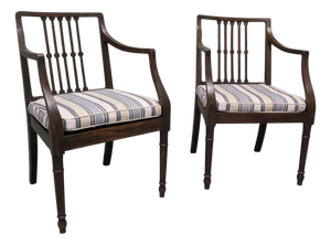 Regency Elbow Chairs, Set of 2