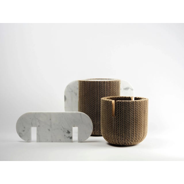 Confinanti Vases by Gumdesign for La Casa di Pietra, Set of 2 For Sale - Image 4 of 5