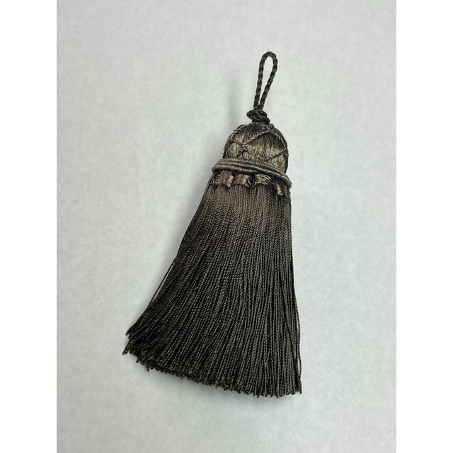 2000 - 2009 Set of 4 Chocolate Versailles Style Tassels For Sale - Image 5 of 6