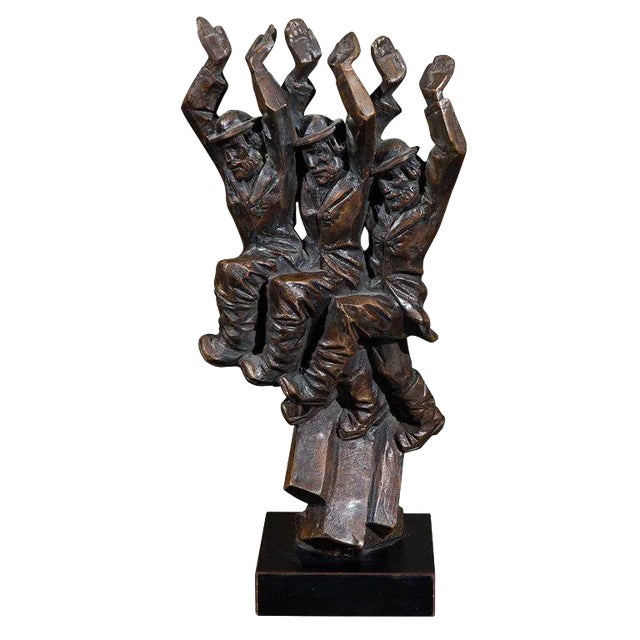 Baruch Saktsier Bronze Signed and Numbered 4/9 For Sale