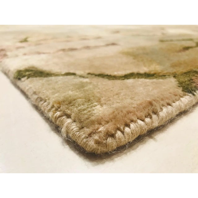 Nepalese Gold Rug, 1980s For Sale - Image 13 of 17