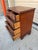 Vintage Chippendale Burled Wood Chest of Drawers For Sale - Image 4 of 11