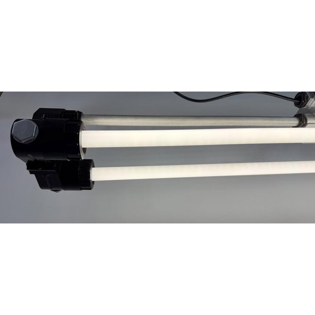 Industrial Silver Tube Light from Elektrosvit, 1970s For Sale - Image 14 of 17