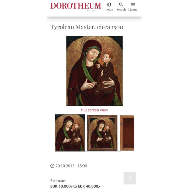 Ecce Homo, 1500s, Oil on Canvas For Sale - Image 12 of 14