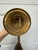 Metal Antique Pendant Light Fixture With Frosted Glass Shade For Sale - Image 7 of 8