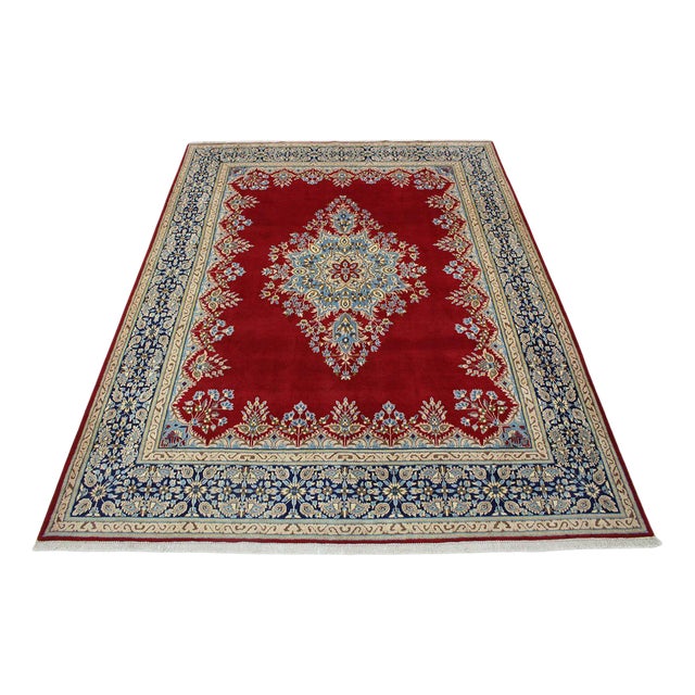 Middle Eastern Hand-Knotted Rug For Sale