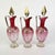 Gilded Metal Liquor Service with Flower Vase, Late 19th Century, Set of 18 For Sale - Image 9 of 11