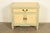 A gorgeous French Regency Louis XVI or French Provincial style nightstand By Baker Furniture USA, Circa 1960s Cream and...
