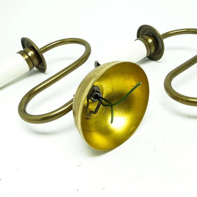 Vintage Wall Lamps, Poland, 1950s, Set of 2 For Sale - Image 4 of 10