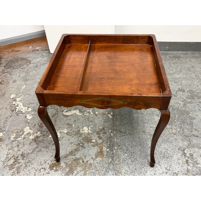 Mid-Century Italian Sorrento Reversible Game Table For Sale In San Francisco - Image 6 of 12